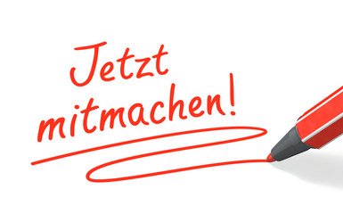 Stift- & Schriftserie: Jetzt mitmachen! rot