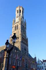 Belfry in Bruges, Belgium