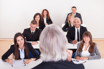 Fototapeta premium Portrait Of Business People