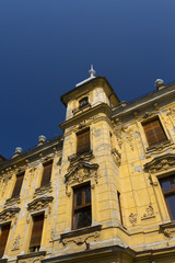 Fototapeta na wymiar Stary budynek w Lublanie