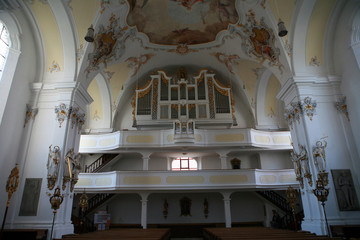 katholische Stadtpfarrkirche Mariä Himmelfahrt in Schongau