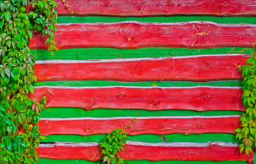 Colorful wood planks background