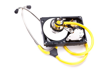 Hard Disk and Sthetoscope 3