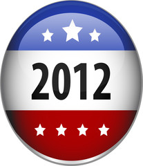 illustrated image of a glossy 2012 badge