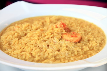 Sea food rice, Canary islands