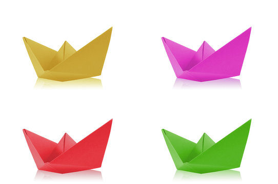 Paper boat collection