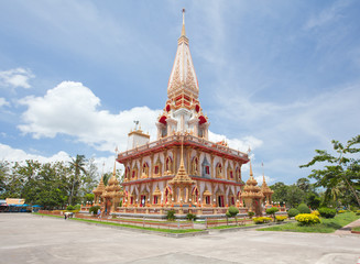Naklejka premium Wat Chalong temple Phuket