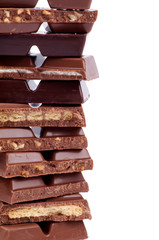 Frame of Chocolate Blocks