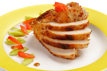 Slices of Chicken Breast