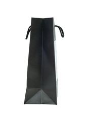 paper bag, black color