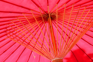 Local Thai handmade umbrella