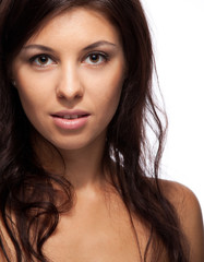 Obraz premium Portrait of a beautiful woman