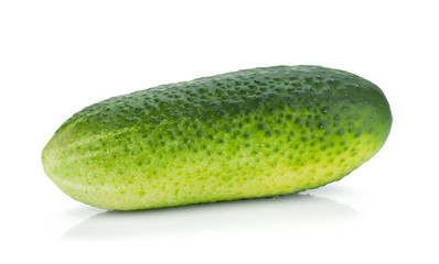 Ripe cucumber fruit