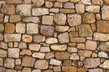 old brick and stone wall