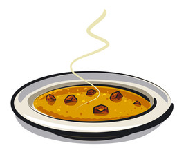 hot soup
