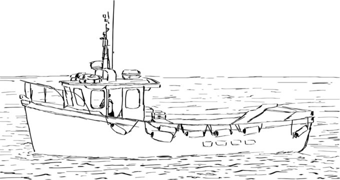 Fishing Boat Drawing Images – Browse 14,699 Stock Photos, Vectors, and  Video | Adobe Stock