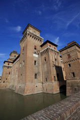 Castle in Ferrara, Italy