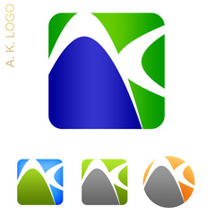 Obraz premium A. K. Company Logo