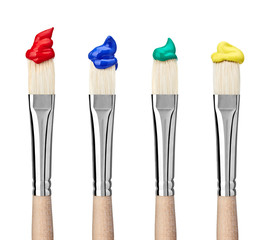paint brush art and craft