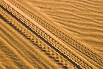 Fototapeta premium desert track