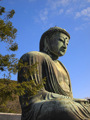 Buddha statue in Kamakura, Japan