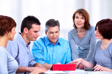 Fototapeta premium Group of business people.