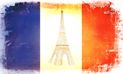 Bandiera Torre Eiffel