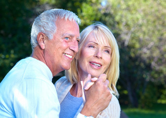 Fototapeta premium Happy senior couple.