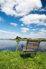Fototapeta premium Dutch river the Eem