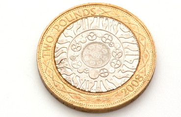 two pound coin