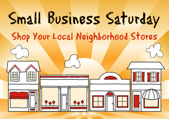 Small Business Saturday, shopping at small, local businesses