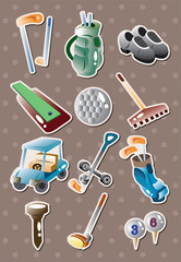 golf stickers