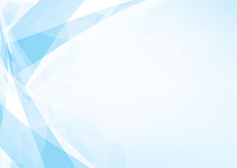 Abstract vector blue background