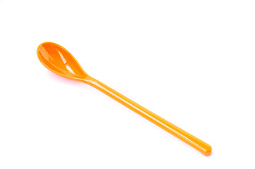 Plastic spoon