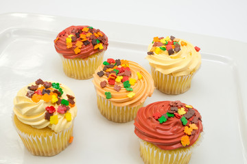Cupcak fall decoration