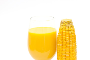 Corn with corn juice