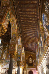The Palatine Chapel of Palermo in Sicily