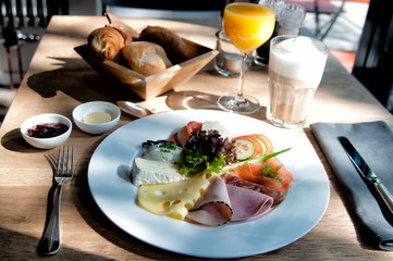 rich and tasty breakfast