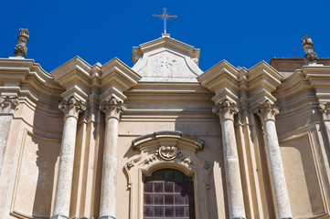 Suffragio church. Tarquinia. Lazio. Italy.
