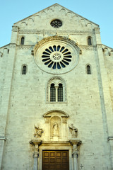 Obraz premium Bari Cathedral, Bari, Italy.