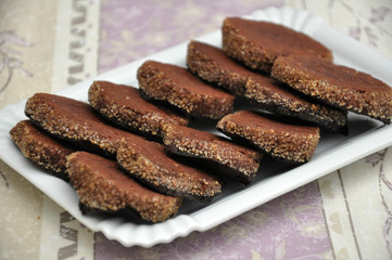 Chocolate Shortbread Cookies