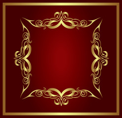 Vintage vector background.