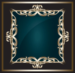 Luxury card. Vector illustration.