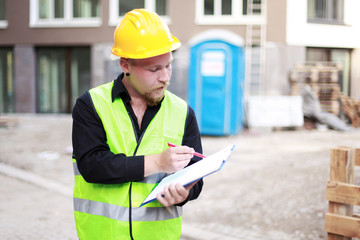 Auf der Baustelle