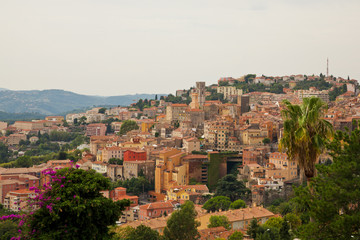 Fototapeta na wymiar Panoramiczny widok z Grasse