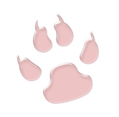 pink dog print