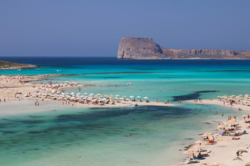 Island Gramvousa. Crete