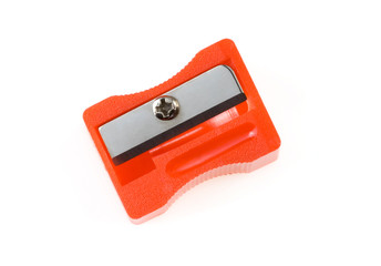 pencil sharpener isolated on white