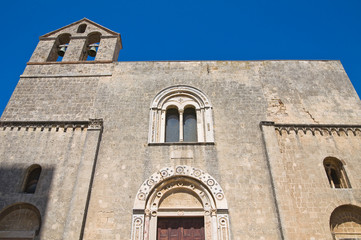 Fototapeta na wymiar St Mary w Kościele Zamkowym. Tarquinia. Lacjum. Włochy.