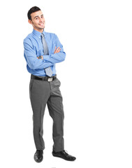 Full length businessman